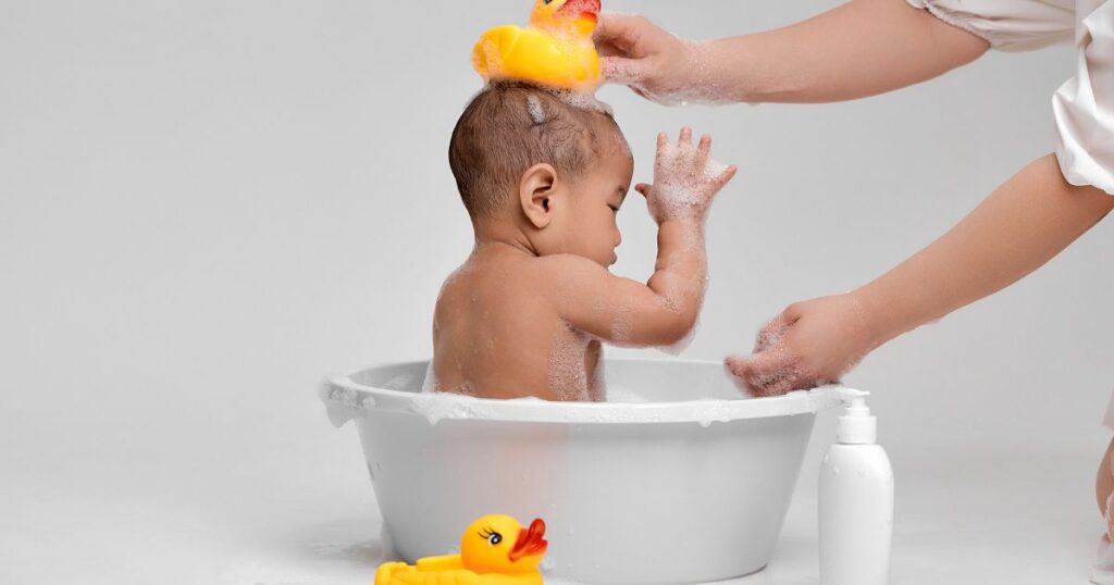 Produtos para o Banho do Bebê