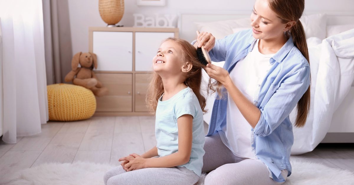 creme de pentear para crianças