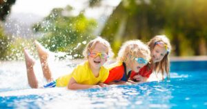 proteger o cabelo das crianças